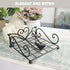Napkin Holder for Paper Napkins, Forged Metal Table Napkin Holders for Kitchen Countertops and Outdoor Tables