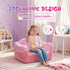 2-in-1 Lamerge Toddler Couch,Glow in The Dark Baby Floor Bed,Foldable Toddler Chair Kids Sofa for playroom,Convertible