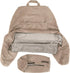 Husband Pillow Medium Cover Aspen Edition Cowboy Taupe, Reversible Microfiber to Microsuede,