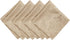 Elrene Home Fashions Caiden Elegance Damask Fabric Napkins, Set of 4 (17" x 17", Taupe)
