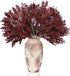Suncalla 4 30 Inch Pcs Dusty Plum Sedum Berry Stem for Vase Artificial Faux Rusty Plum Pick Branch Spray Floral Stem