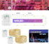 2 Pack 100 Fairy Lights Battery Operated String Lights LED Waterproof Copper Wire Twinkle Christmas Light with Timer