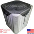 MODERN WAVE Central Air Conditioner Cover - Universal Outdoor AC Cover Defender (Mesh, 32" x 32")