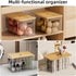 Kitchen,Set 3 13/30/33 Bags,Set 3 Under Sink Organizer,Plastic Trash Bag Holder Dispenser,Stackable Pantry Laundry Room