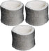 HIFROM HWF75 D Wick Humidifier Filter Compatible with Holmes Models, Replace HWF75 HWF75CS HWF75PDQ-U (3 Pcs)