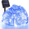 Solar Rope Lights Outdoor, 33FT 135 LED Solar Rope Lights for Outside,