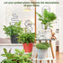 16inch 4 Pack Wellsign Indoor Plant Trellis for Climbing Plants, Small Garden Metal Trellis for Potted Plants Outdoor