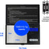 Smart Weigh Digital Pocket Gram Scale, 1000g x 0.1 Grams, Black, Battery Included