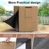 Mrrihand Waterproof Heavy Duty Central Air Conditioner Cover for Outside Units, Brown, Large AC Cover for Winter