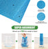 Homaxy Swedish Dishcloths for Kitchen, 10 Pack Reusable and Washable Cellulose Sponge Cloths