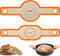 Sourdough Silicone Bread Sling, Oval and Round Non-Stick Bread Mat for Dutch Oven, Reusable with Long Handles