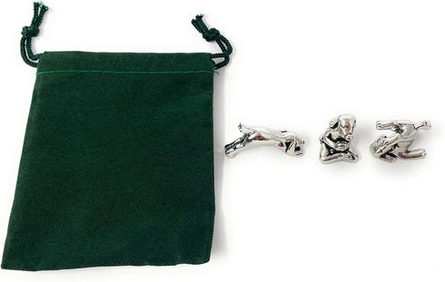 Basic Spirit Yoga Dogs Pewter Figurines - Dogs in Yoga Poses