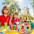 3 Tier Art Paint Party Cupcake Stand, Multicolor Party Holder for Paintbrush Birthday Party Supplies
