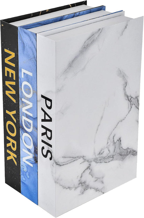Decorative Books for Home Decor Set of 3 Stacked Book Coffee Table