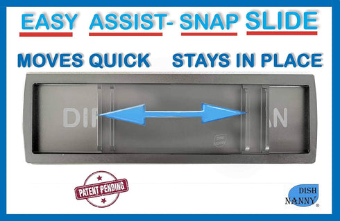 Premium Limited Edition Dishwasher Magnet, Clean Dirty, Unique Stylish Look (Black Stainless)