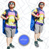36"x24"x6") 420D ROYAL BLUE (Large Beach Chair Bag. For Tent, Camping Mattress, Recliner, Dog Bed, Director & Lounge