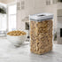 Copco Food and Organization Storage Container with Airtight Lid, 2.74-Quart, Clear