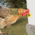 Pack 12, Chicken Waterer Nipples, Horizontal Side Mount, Anti-Leak Automatic Water System for Poultry, Suitable