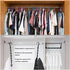 Closet Organizers and Storage, 8 Pack Stronger Space Saving Hangers with 5 Holes for Heavy Clothes, Magic Home