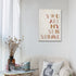 Room(16x24 Inch) PHAMTE Wall Art You Are My Sunshine Wall Decor,Boho Nursery Decor,You Are My Sunshine Boho Sun