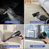 Handheld Vacuum Cordless, Mini Car Vacuum with LED, Electric Air Duster & Vacuum Cleaner 2 in 1
