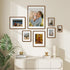 Dreamland 11x14 8x10, 11 14 Picture Frame with Mat for USA-Sourced Natural Oak Wood Photo Frames with Resistant