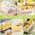 150 Pack 5oz 50, DI QIU REN Plastic Dessert Cups with Mini Gold Spoons and Lids, Clear Yogurt Parfait Cups Serves
