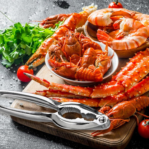 12 Set Set Pcs Crab Crackers and Tools Heavy Duty Seafood Tools Crab Leg Crackers Lobster Nut Crackers Opener Home
