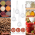 80 Pack Plastic Scoop Tablespoon Measuring Spoons, 20 ml Coffee Scoops for Measuring Coffee, Grains, Spices