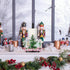 Countertop Yookeer Christmas Paper Towel Holder Nutcracker Floral Holly Buffalo Plaid Christmas Tree Towels Paper