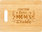 Personalized Engraved Bamboo Cutting Board - Unique Mother's Day Gift for Mom from Daughter Son, Everything Is Better