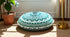 22" CRAFT KALA IN Round Mandala Floor Pillow Cushion Cover Seating Throw Cover Hippie Decorative Bohemian Ottoman Poufs