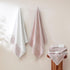 6-Piece 100% Set 2 2 2 Modern Threads Allie Cotton Towel Jacquard Floral Border Includes Bath Towels, Hand Towels