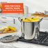 IMUSA 16qt Stainless Steel Stock Pot for Cooking