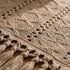 36 Inches yuboo Boho Short Table Runner Long, Spring Macrame Dresser Scarf with Tassels, Farmhouse Small Table Cover