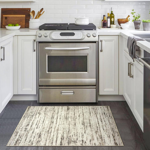 Modern Abstract Entryway Rug Indoor 2x3, Washable Non-Slip Soft Small Area Rug for Kitchen Bedroom Office Home Decor