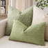 Set 1 Room,1220 Inch,Light Foindtower of Decorative Linen Check Throw Pillow Cover Neutral Farmhouse Lumbar Cushion