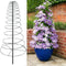 VRIEZOP Spiral Frame Trellis for Climbing Plants Outdoor Indoor - 44" Adjustable Heavy