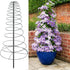 VRIEZOP Spiral Frame Trellis for Climbing Plants Outdoor Indoor - 44" Adjustable Heavy
