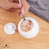 3" Inch Countertop, Radicaln Marble Salt Cellar with Lid White Salt Jar & Table Salt Storage For Kitchen Ideal Salt