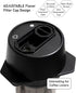 COFFEEOLOGY PRESS, Portable Coffee Maker with Chamber, Plunger, Reusable Filters, Mild and Bold Settings