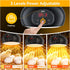 QRQ 200W-350W-500W Dimmable 3-6-9-12H Chicken Coop Heater, Reptile Heat Lamp with UVA UVB Light Timer, Chicken House