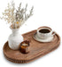 SAOCAIHUL Decor Decorative Round Tray 11.81in for Home Decor for Coffee Table Farmhouse