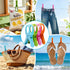 8 Pack Beach Towel Clips for Beach Chairs, Large Pool Chair Clips for Towels, Vacation Must Haves