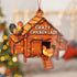 Chicken Christmas Ornaments - Chicken Ornament - Chicken Decor - Rooster Christmas Ornaments - Rooster Decor - Chickenn