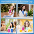 Slushy Maker Cup 2 Pack, DIY Magic Quick Frozen Slushie Cup, Double Layer Portable Smoothie Squeeze Cup