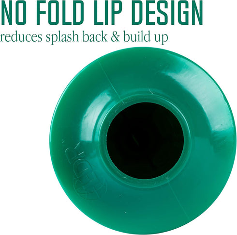 JS Jackson Supplies Professional Bellows Toilet Plunger, High Pressure Thrust for Heavy Duty Clogs, Green