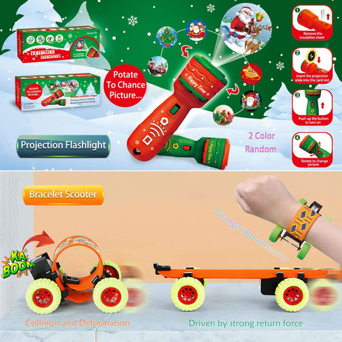 2025-24 Countdown Christmas Advent Calendar Days Advent Calendars with Surprises Fidget Toys Bulk, Great Xmas Gifts