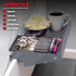 Modern Innovations Bedside Shelf for Bed, College Dorm Room, Bunk Bed Shelf for Top Bunk, Clip On Nightstand Tray