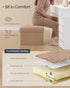 12.2 16.1 12.2 Inches, 286 lb, ULSF094K01 SONGMICS Small Folding Storage Ottoman, Foot Rest Stool, x x Ottoman
